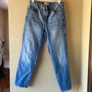 Madewell high-rise cropped jeans